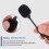 Wireless Microphone Direct Plug for Outdoor Mobile Phone Live Sound Card Singing Chat Three-Pole 6