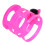 Wasserflaschenhalter Fahrrad, einstellbar, pink 8