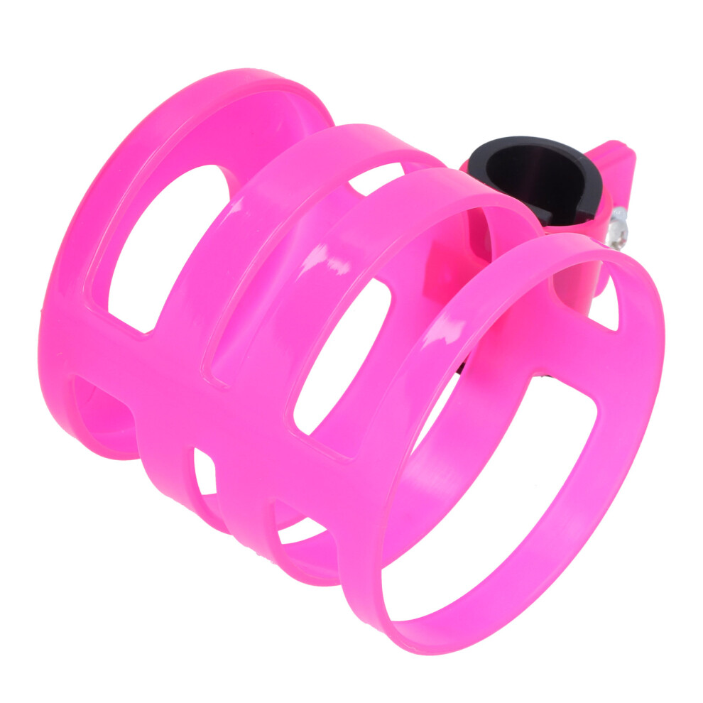 Fahrrad-Wasserflaschenhalter, Verstellbar, Für Pink