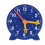 3 Pointer Linkage Clock, 24h System, 10cm Blue 5