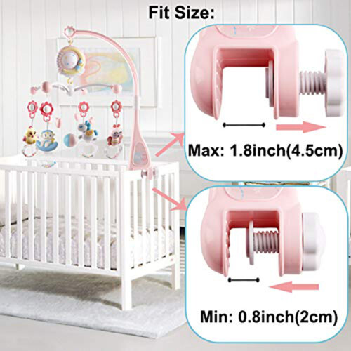 Baby Mobile mit Musik und Licht 2