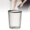 Large Transparent Plastic Garbage Bin with Lid, 23x28.5cm, Gray 10