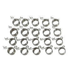 Führungsfingerhalter aus Edelstahl – 10 kleine + 10 große