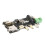 PCIe Till M.2 Multifunktionsadapter, Kompatibel med för Raspberry Pi 5, Två Strömförsörjningsmetoder, Stöder Dubbla 4K-Utgångar 1