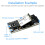 NGFF(M.2) Naar USB 2.0(TYPE C) Adapter met Simkaartsleuf en Hulpvoedingsinterface voor WWAN/LTE-Module 3
