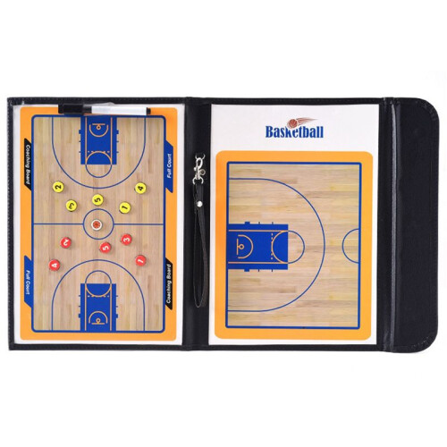 Foldable Magnetic Tactic-Board Basketball Game Training Clipboard Coaching  Tactical-Clipboard 2