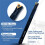 Lathe Threading Tool Set 21 Pieces - 7 Pcs 1/2Inch Turning Shank Boring Bars with 14 Pcs Indexable Carbide Inserts B 3