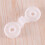 100PCS Shade Net Clips Net Hooks Shade Net Fixing Clips Shade Cloth Plastic Clips Fix Clamp Grommet Installation White 4