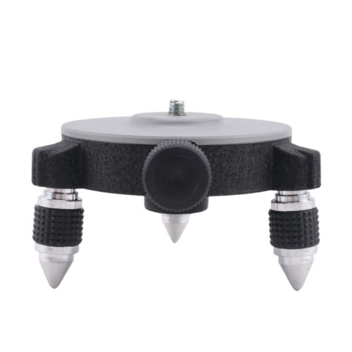 360Adjust Laser Level Adapter Rotating Base for Laser Level Tripod Connector Pivoting Base Fine Tuning Holder