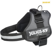 Imbracatura per cane - Trixie - K9 Power - Grigio - Regolabile - Resistente