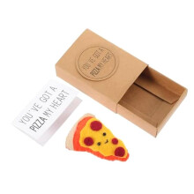 Scatole per Pizza Ispirate All'Amicizia, Scatole Regalo per Pizza - Simpatico Regalo Novità