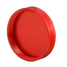 Coperchio di Protezione Antipolvere per Obiettivo Telescopio Completamente nel Metallo M42X0,75Mm per Astrofotografia Rosso