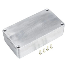 Custodia Stomp Box In Alluminio per Pedale Effetti Stile 1590B per Vendita Chitarra