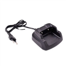 Chargeur de Batterie C-51 Chargeur de Bureau Station de Charge pour QuanSheng UV-K5/UV-K6/UV-K58/UV-5R Radio Bidirectionnelle Prise Ue