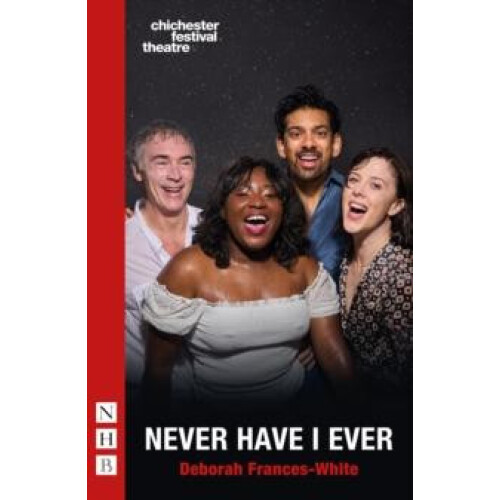 Never Have I Ever by Deborah FrancesWhite Paperback Book