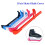 1Pair Ice Skates Skating Blades Protector Shoes Guards Practical Covers Adjustable Protective Case Blade Sleeve-White 7