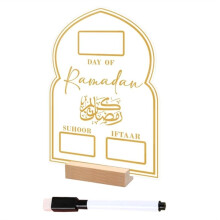 Calendrier Du Ramadan, Calendrier de L' Du Ramadan, Calendriers de Compte Ă Rebours en Acrylique des Jours Du Ramadan Compte Ă Rebours Jusqu'Aux
