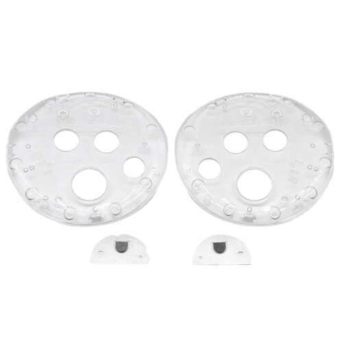 Handle Controller Button Panel Cover for Meta Quest 3 Controller Grips Protective Transparent Cover Anti Scratch