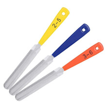 3Pcs Guitar Nut File Set Nail Puller Repair Tool Stainless Steel Guitar Fret File