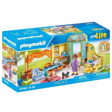 PLAYMOBIL 71743 Hundepflegezentrum mit 8 Hunden und Pfleger, Mein Leben, 94 Teile, Ab 4 Jahren