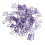 Cute Purple Elephant Paper Clips 100pcs 19