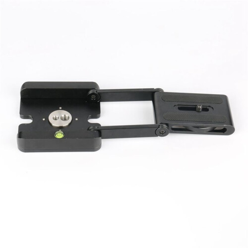 Portable Z Type Tilt Tripod  Folding Tilt Foldable Convenient Single Quick Release Plate Stand Holder Camera Bracket 2
