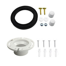 385345892+385311652+385311658 3Inch Toilet Mounting Base for RV Toilet Seal Kit Parts Toilet Accessories