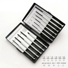 11Pcs Precision Mechanical Screwdriver Sets are Suitable for Electronic Products, Clock Tools, Model Making and Glasses.