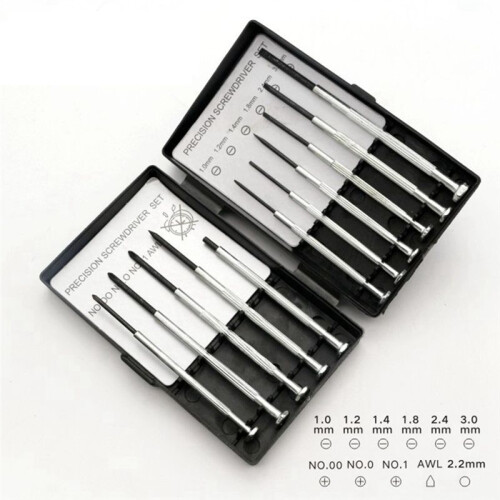 11Pcs Precision Mechanical Screwdriver Sets are Suitable for Electronic Products, Clock Tools, Model Making and Glasses.