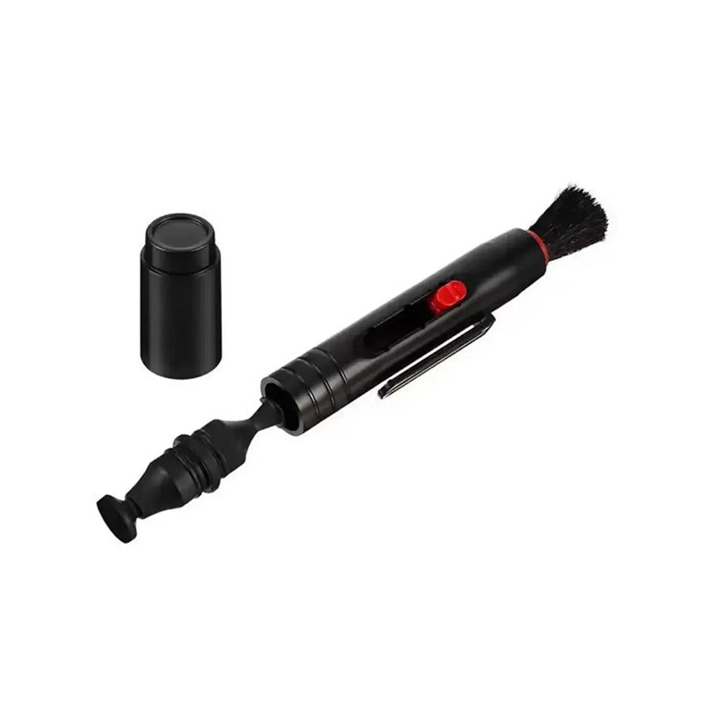 3 In 1 Kit Lens Cleaner Pen Dust Cleaner For Dslr Vcr Camera Lenses Filters Cleaning Retractable Brush Black 4713694662169