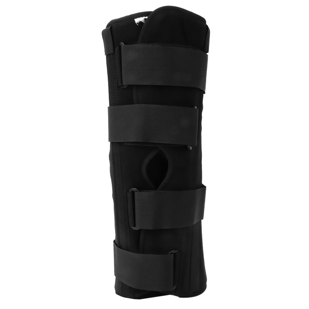 Knee Immobilization Brace For Surgery Recovery Adjustable Hinged Knee Support With Dual Side Stabilizer And Patella Stability For Meniscus Tear Relief