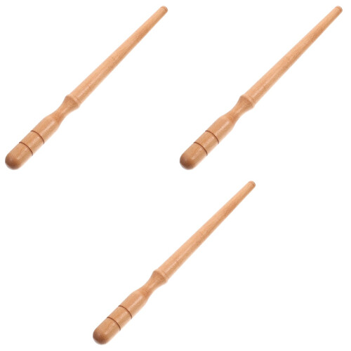 3Pièces Accessoires De Bobinage Fil En Bois Pour Organisation Facile 2
