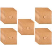 250Pièces Étuis Kraft Pour Cd Dvd Protection Et Rangement