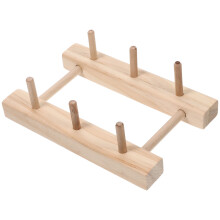 2Pièces Support Bois Pour , Rangement Fil Couture Broderie