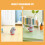 4St Wit Wind-Up Kip Spring Speelgoed Educatief Voor Kinderen 6