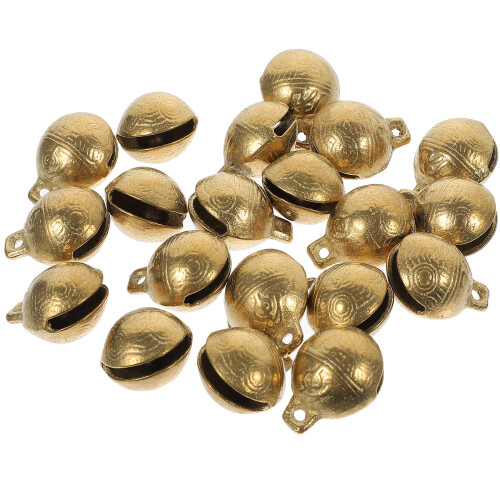 100Pièces Petites Cloches Dorées En Pour Bricolage