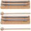 2Pièces Instrument De Percussion Bois Pour Yoga 5