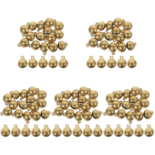 100Pièces Petites Cloches Dorées En Pour Bricolage 1