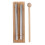 2Pièces Instrument De Percussion Bois Pour Yoga 8