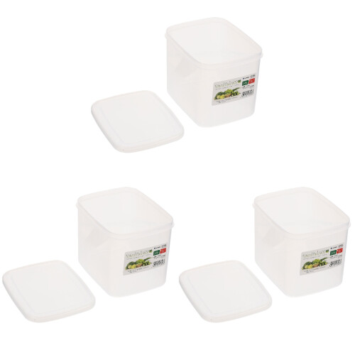 3Pièces Boîte À Pain Transparente Sécurisée Pour De Cuisine 1
