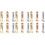 18Pièces Pinces À Acier Inoxydable Compactes Couleurs Variées 6