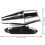 8Pièces Dispositifs Avertisseurs Cerfs ABS Noir Durable 11