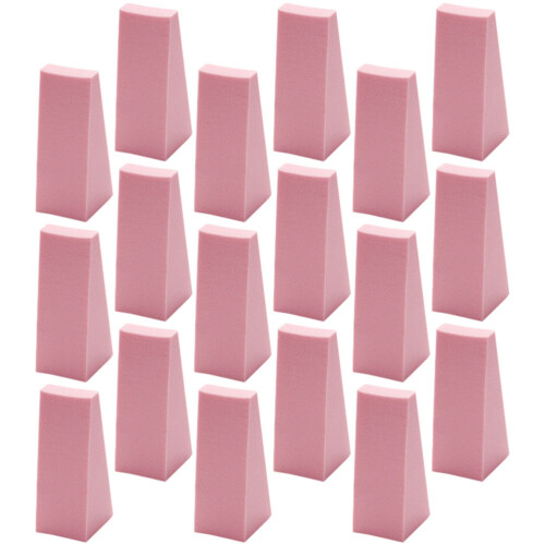 4Pièces Éponges Gradient Ongles Rose Accessoire Pratique 2