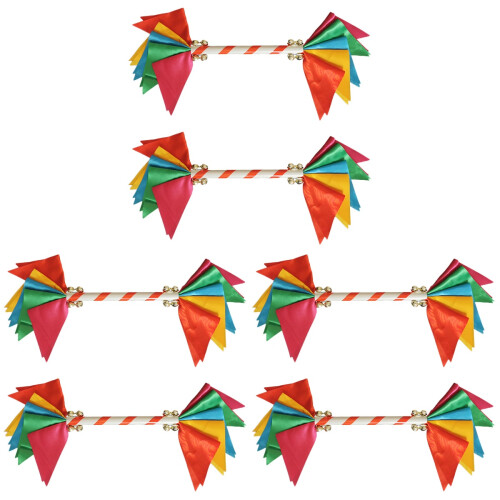 6Pièces Props De Performance Pour Animations Festivals Colorés 2
