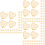 300Pièces Blocages Boucles D'oreilles Silicone Dorés Protecteurs 6