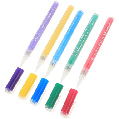 25Pièces De Fine Multicolores Pour Nail Art Et