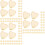 300Pièces Blocages Boucles D'oreilles Silicone Dorés Protecteurs 7