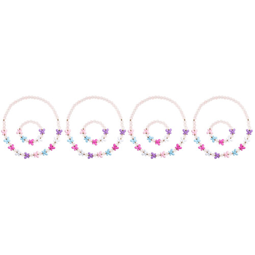 4Ensembles Collier Bracelet Enfants Style Simple 1