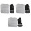 3Pièces Repose-Pieds Gonflable Ajustable Pliable Usage 4