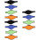 12Pièces Ceintures Micro Téléphone Noires, Rangement Stable Et Durable 6